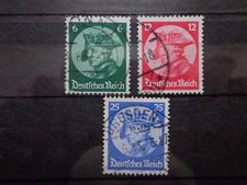 GERMANY 3RD REICH WW2 1933 FRIEDRICH DER GROSSE USED SET 1