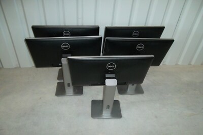 LOT-5 Dell P2214H 22'' Wide Monitor FHD w/1080p VGA DVI 4-Port USB P2214Hb KW14V 