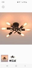 6 Light Modern Fixture