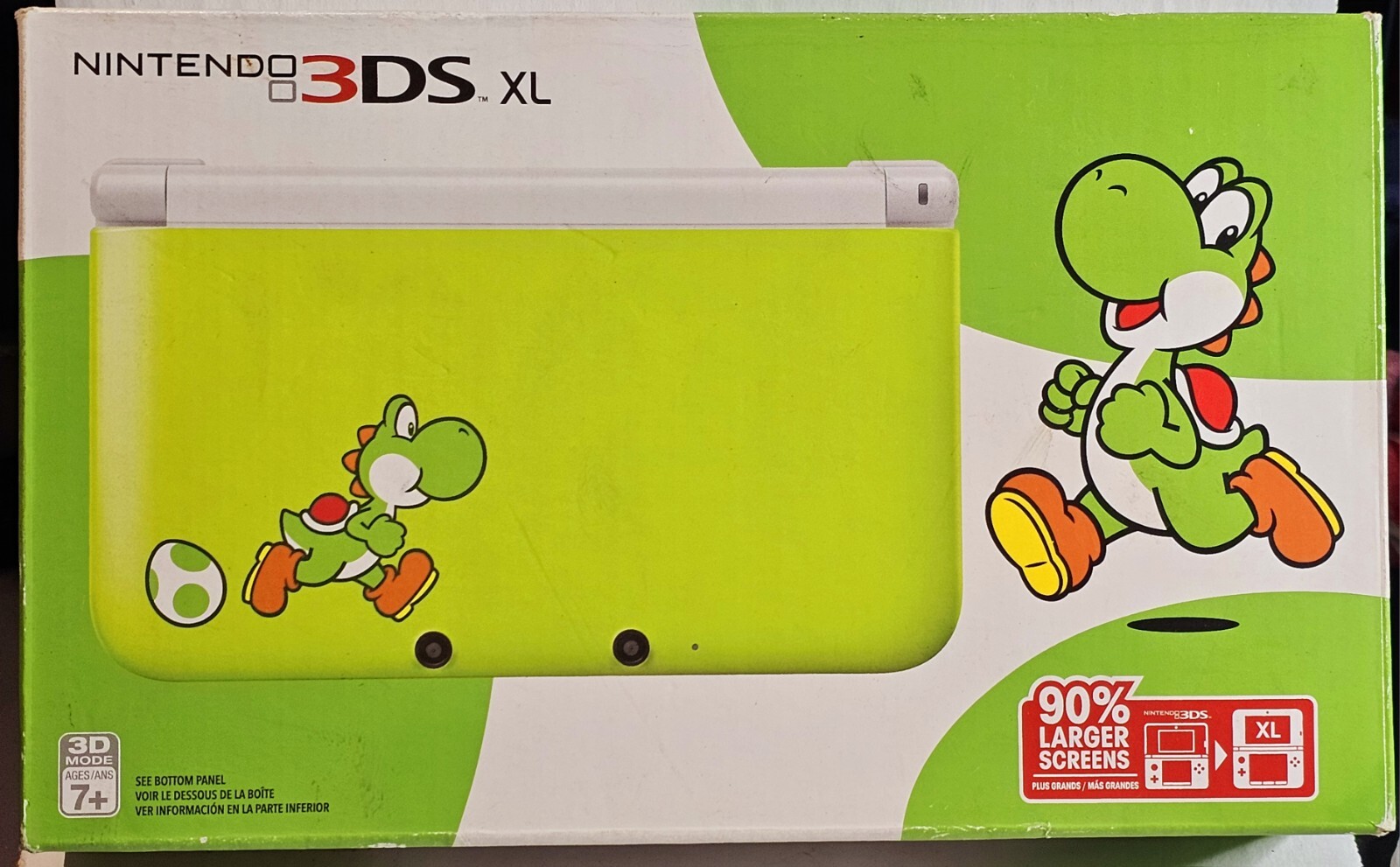 Nintendo 3DS XL Yoshi Limited Edition Box And Paperwork (No Game) eBay