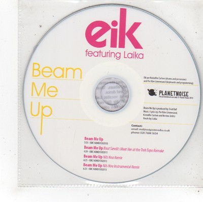 (FS602) Eik ft Laika, Beam Me Up - 2013 DJ CD