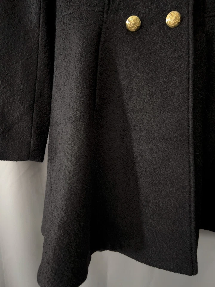 NUEVO Abrigo Liz Claiborne para mujer talla pequeña con capucha desmontable (W60023) Foto 3 de 4