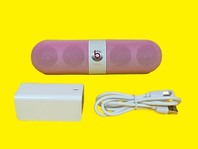 Authentic Beats Pill  2.0 Bluetooth speaker Pink/White