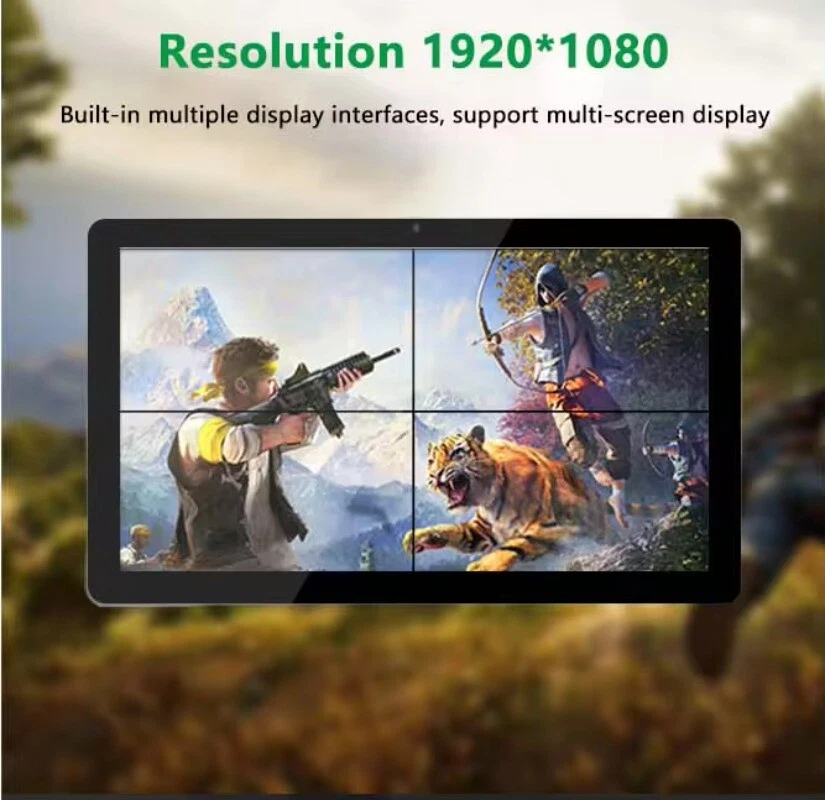 21.5 Inch POE 300cdm2 1920*1080 IPS Touch Screen 4GB+32GB Advertising Player - Image 3 of 4