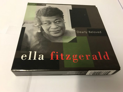 DEARLY BELOVED ELLA FITZGERALD 4 CD SET + BOOKLET COND 2007 BY PROPER MINT/EX
