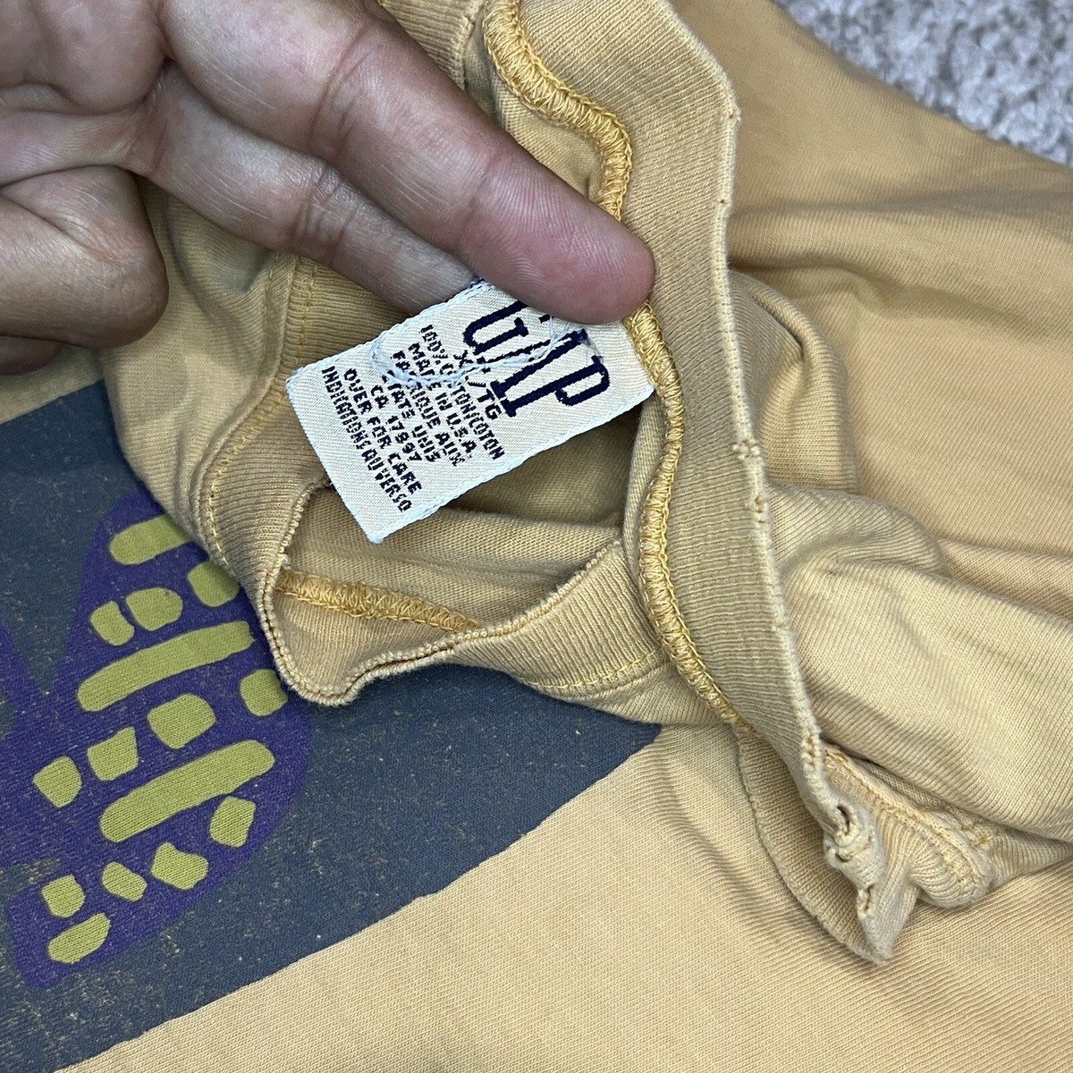 トップス 90's OLD GAP Border L/S Tee MADE IN USA 90s GAP Border T-Shirt | VOSTOK