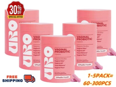 15 x URO Vaginal Probiotika für Frauen, pH Balance mit Präbiotika und Lacto gb6