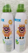 2 Babyganics Kids SPF 50 SUNSCREEN Continuous Spray Broad 6 oz/170g New 12/2021