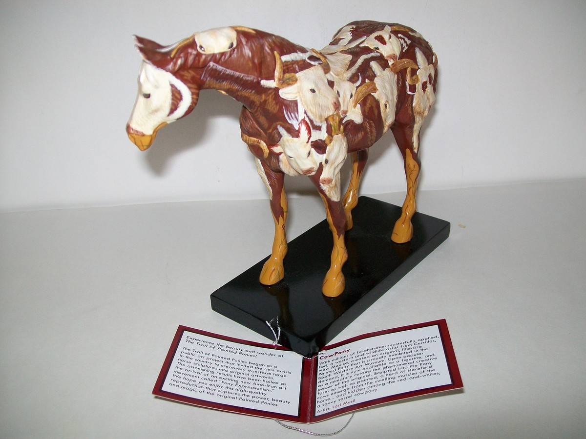 馬　置物　ウマ　THE TRAIL OF PAINTED PONIES The Trail Of Painted Ponies-“Dynasty Pony.” | eBay
