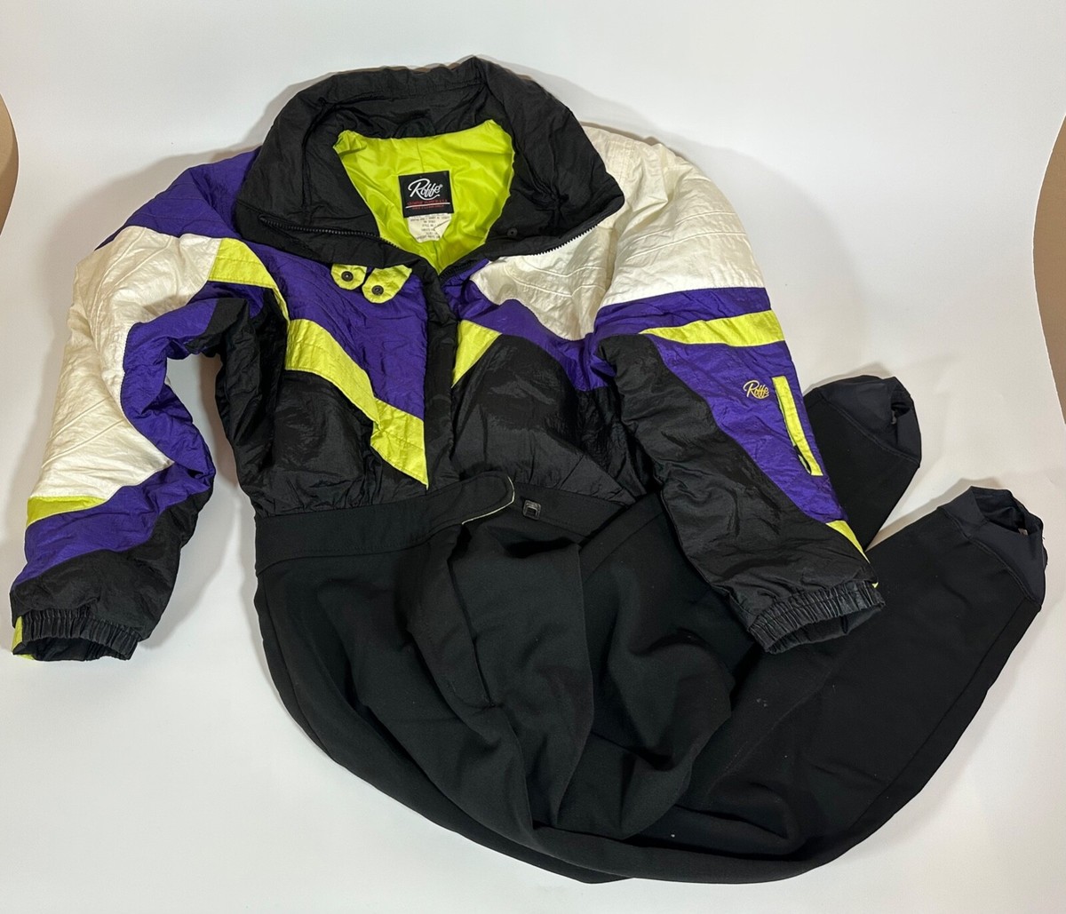 One Piece 80s Neon Ski Jacket Jackets Coats Vintage Neon 8s One
