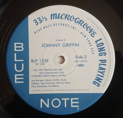 Johnny Griffin A Blowing Session Blue Note 1559 Japan LP Jazz Mono