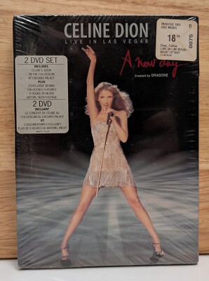 Celine Dion: A New Day DVD 2017 Sony (2 Disc) *New Sealed