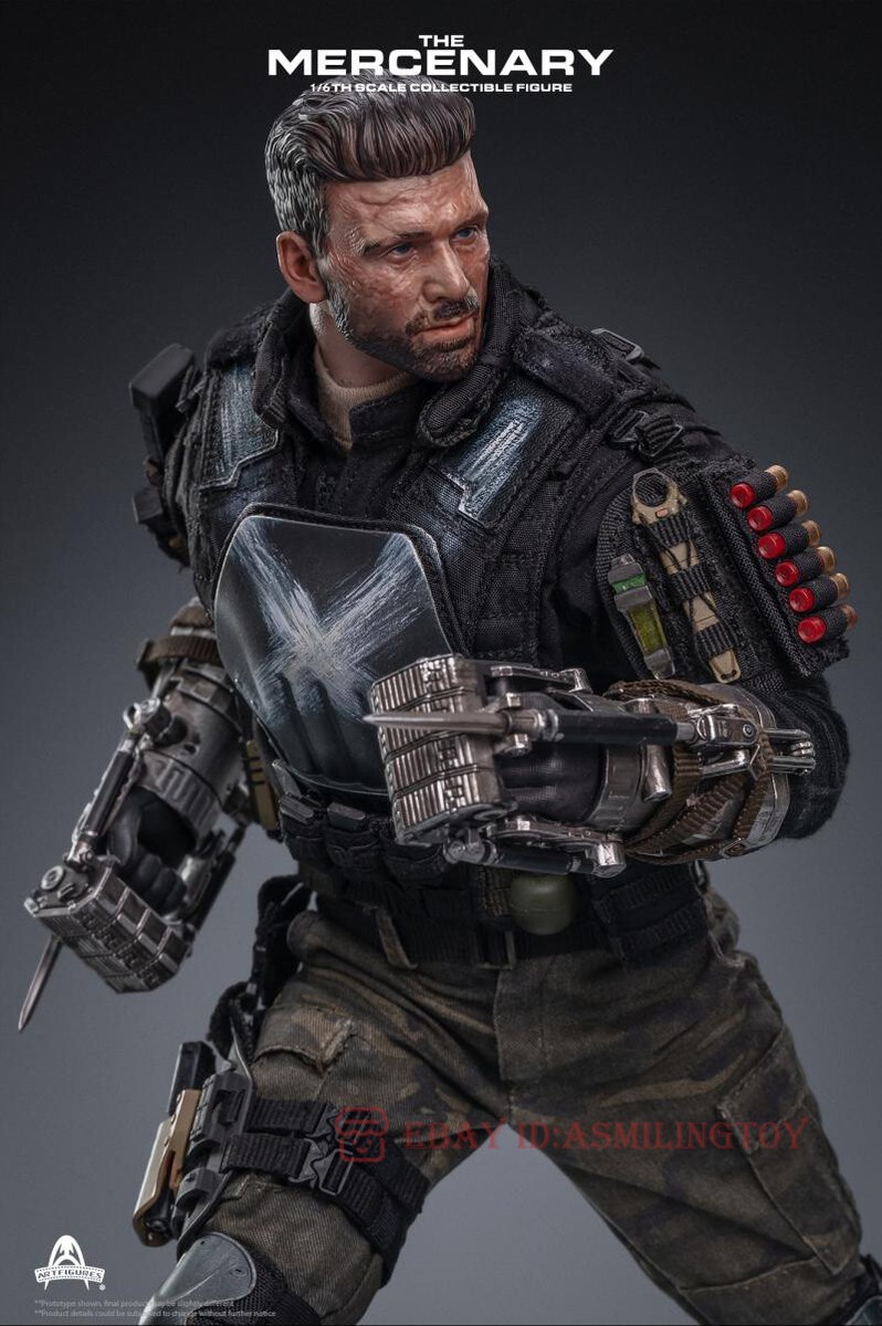 ART FIGURES 1/6 The Mercenary AF026 傭兵 Art Figures AF026 Mercenary 2.0 1/6 Action Figures Cop IN