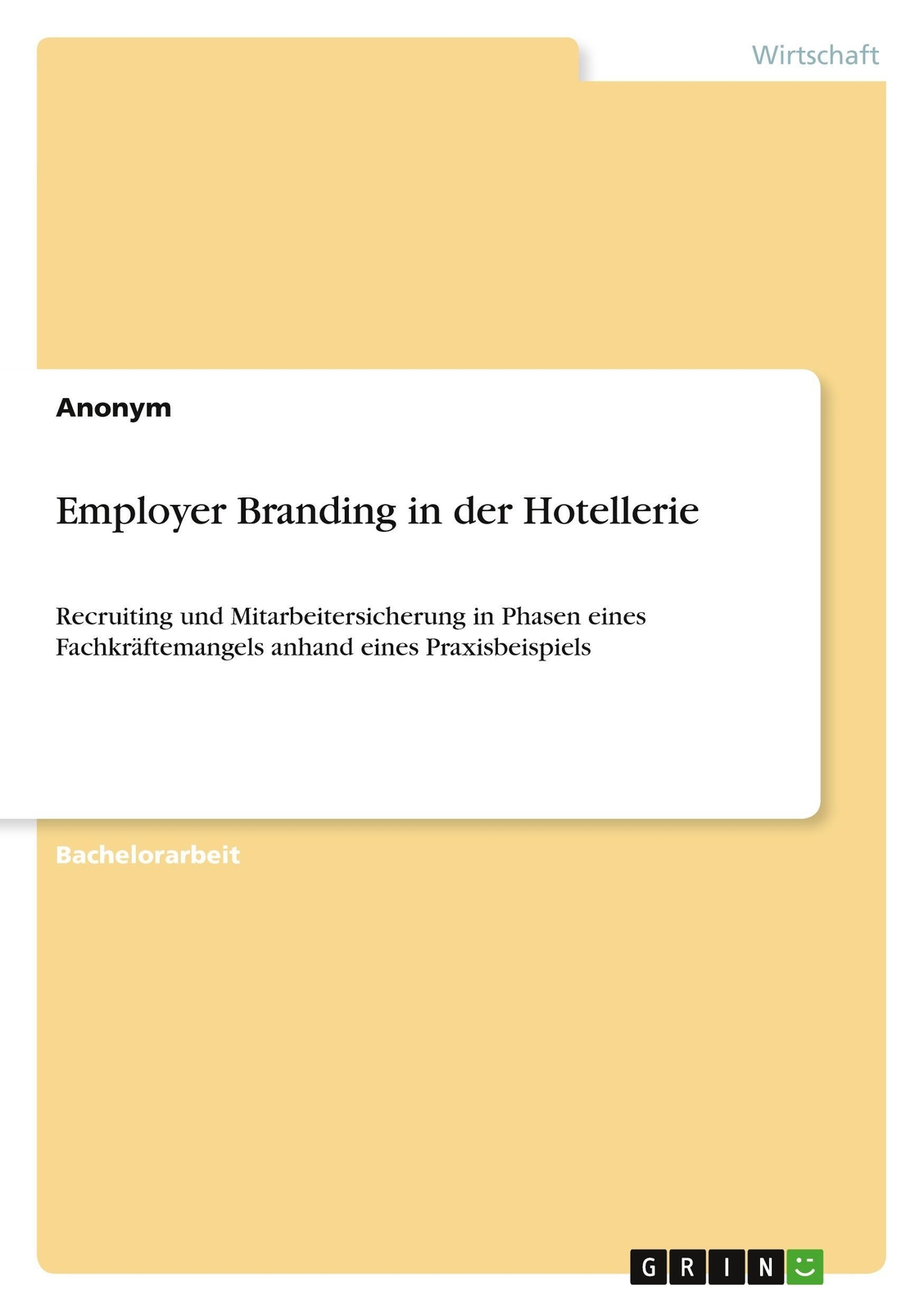 Thumbnail - Employer Branding In Der Hotellerie Anonymous Taschenbuch Paperback 64