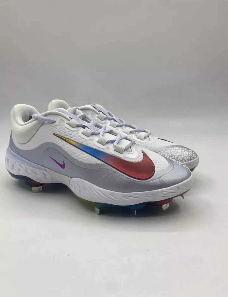 NEW Nike Alpha Huarache Elite 4 Low Baseball Cleat fd2745-106 Men’s Size 7.5 Nike Alpha Huarache Elite 4 Low Baseball Cleats FD2745-106  main image 4