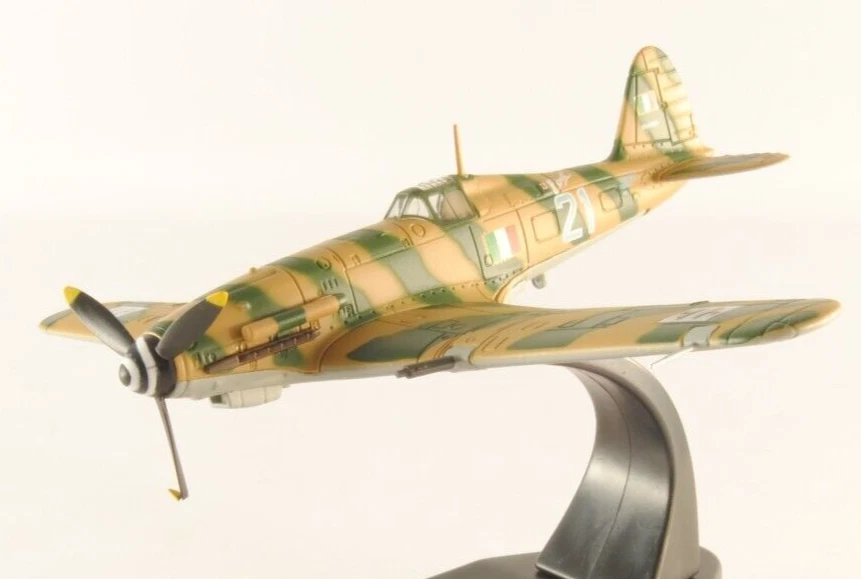 HERPA AC112 Aereo modello militare FIAT G55 centauro 1944 die-cast 1:72 - Immagine 3 di 4