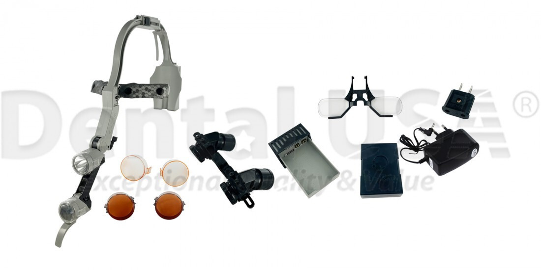Dental USA Dr. Kim ErgoView Headlight Full Kit with 2.5x