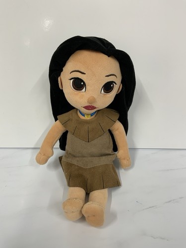 Disney Store Animators Collection Pocahontas Plush Doll Toddler 12”