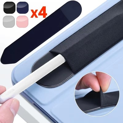 4er Pack Sticky Stylus Halter für Apple Pencil 1 2 | iPad Pencil Etui Hülle