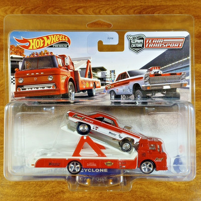 Hot Wheels Premium Team Transport Comet Racing '65 Mercury Cyclone Ford C-800 28