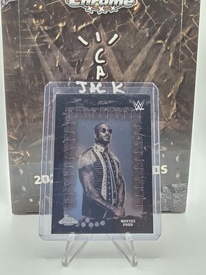 Topps Chrome WWE Cactus Jack - Montez Ford - Famed Phantoms