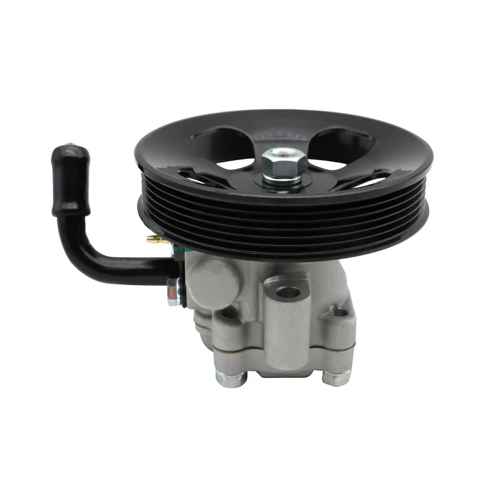 Power Steering Pump w/ Pulley for 02-05 Hyundai Sonata 01-06 Kia Magentis Optima - Image 3 of 4