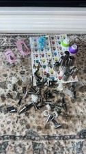 Wilton Piping Icing Decorating Tips Baking Kitchen Lot of 50+ Pieces