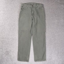 Vintage Dickies Green/Gray 34x34 Relaxed Fit Work Pants