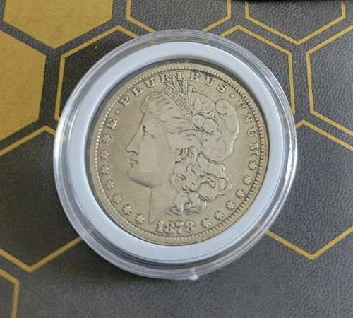 🔥 1878 8 Tail Feathers Morgan Silver Dollar –First Year Issue-Nice Looking Coin