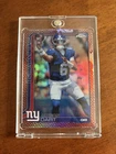 2025 Topps Chrome Jaxson Dart Rookie Pigskin Refractor #306 New York Giants