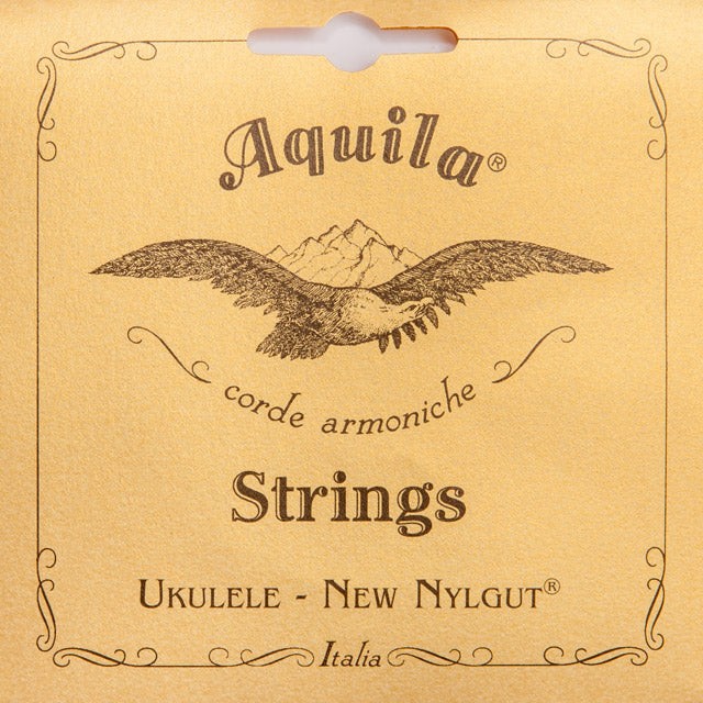 Aquila 24U Nylgut 6-String Baritone Ukulele Strings, D-Tuning (DGGBEE), Low-D