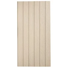Cedar Texture 8 In. OC Panel Engineered Treated Wood Siding 8 In. Application as