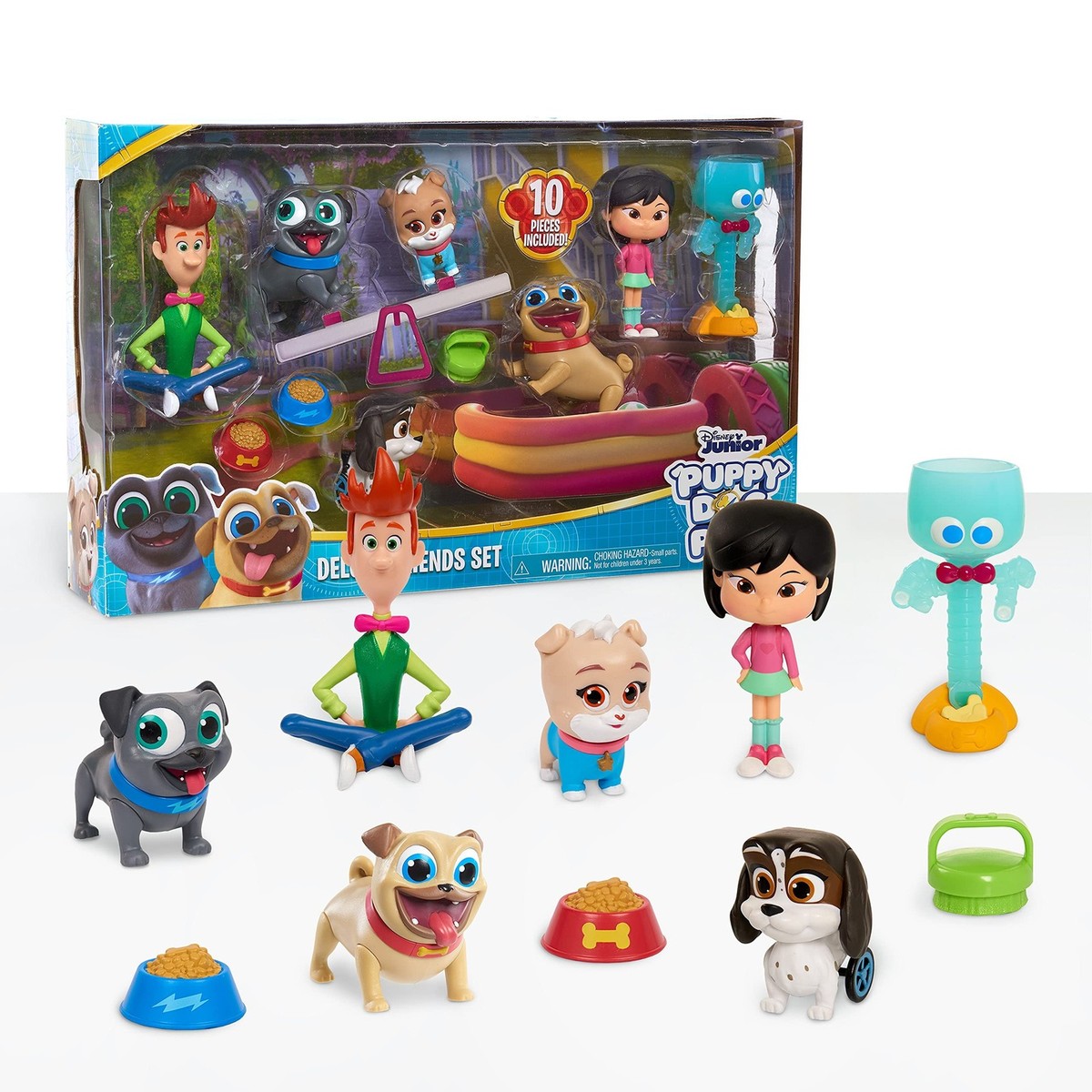 Puppy Dog Pals Deluxe Figure Set, Officially Licensed Kids