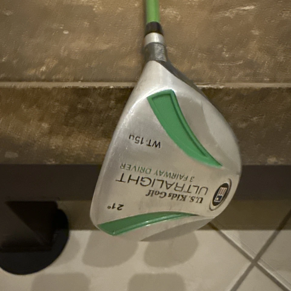 US Kids WT-15u Iron Set 3 Wood , 6 8 PW 7 Putter WT-15 Ultralight 57'' Youth RH - Image 2 of 4