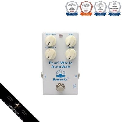 Demonfx Pearl White Auto Wah/Auto Wah Effect PedalJapan Brand New