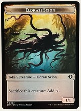 Eldrazi Scion   Thrull Double-Sided Token - #2/#18- Commander Masters-FOIL-NM