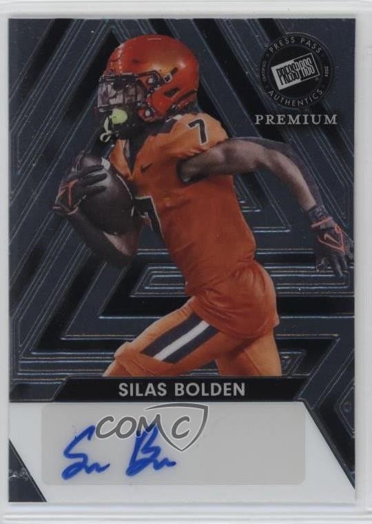 2024 Leaf Press Pass Premium 62/99 Silas Bolden #BA-SB2 Auto 16wc