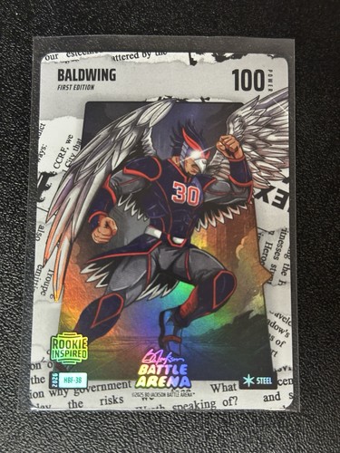 2026 Bo Jackson Battle Arena Baldwing Steel Headlines Foil Drake Baldwin HBF-38