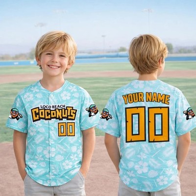 Coconuts Baseball Jersey for Her,Coconuts Baseball Game Day Shirt