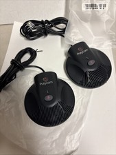 2 PACK Genuine Polycom SoundStation 2 Extended Microphone 2201-07155-605