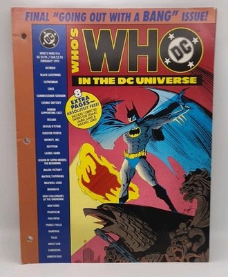 Who's Who in the DC Universe #16 Englisch 1992 - 1 Blatt fehlt