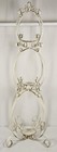 Vintage White Wrought Iron 3 Tiered Plant Stand Curled Topiary Style Round 46" — photo 1