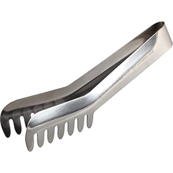 Fackelmann Servierzange, KüChenzange Aus Edelstahl, Robuste Spaghettizange (Farb-image