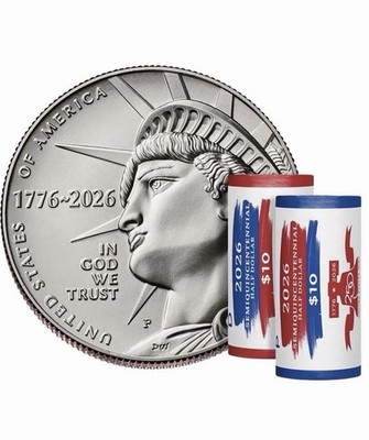 2026 Enduring Liberty Half Dollar P &D  2 Coin Set  1776-2026 SemiQuincentennial