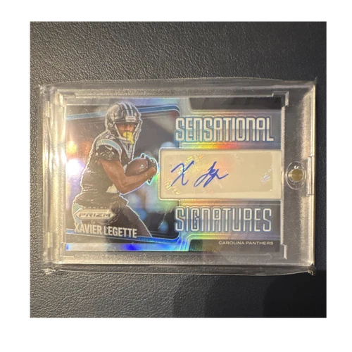 2025 Panini Prizm Xavier Legette Sensational Signatures Auto #SEN-XLE /149