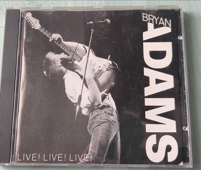 Bryan Adams Live! Live! Live! CD - Kids wanna rock, Run to you, Summer of 69 usw