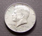 1964 kennedy half dollar #54