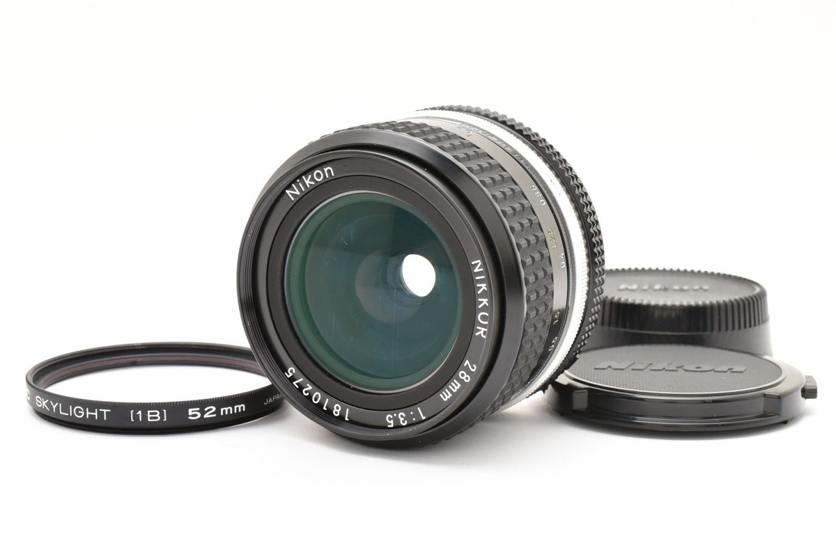 Top Mint] Nikon Ai Nikkor 28mm F/3.5 Wide Angle Lens F Mount MF