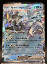 Pokemon Card Black Kyurem Ex Double Rare Holofoil 048/191 RR Esp Near Mint