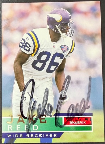 1995 Skybox Impact Jake Reed #91 card